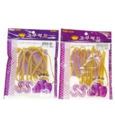 인주 고무밴드 1000 고무월드 장독 봉(1개입) 20CMx3mm, 본상품