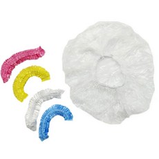 비닐캡 일회용 샤워캡 100p 비닐헤어캡