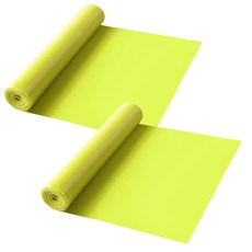 고탄력 필라테스 요가밴드 1+1, 2개, 옐로우