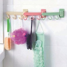 다용도 벽걸이 국자 행거 조리도구 소품 거치대, 핑크, 핑크, 1개