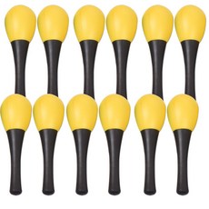 오즈토이 마라카스 악기완구 2p x 6세트, 노랑색