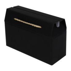 주호팩 끈손잡이 다용도 선물상자 20-1 (242x90x110), 블랙, 100개