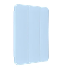 iPad 10.2 7th 8th 9th GenerationApple 7 8 9 2019 2020 PU 가죽 플립 스마트 커버 용 소프트 실리콘 케이, 05 Ice Blue