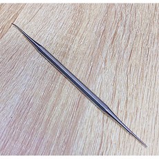 雙頭剔甲器 指甲護理工具, 1個, 專業 嵌甲修磨棒