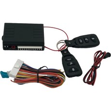 키리스 엔트리 차량 Aiuping 범용 원격 도어 잠금 키트 중앙 2개의 리모컨이 있는 방지 시스템, 1개