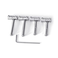 베이스 부품 교체 세트 4현 일렉트릭 기타 브리지, 1세트, Chrome, 3TK305015_YSW