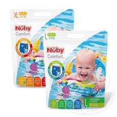 Nuby 游泳尿布/戲水褲 3片裝, 1個, 男生款,XL