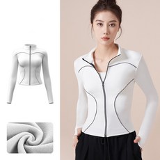 여성 가을 겨울 집업 운동복 요가복 필라테스 런닝복 헬스복 여성용 기모자전거의류 조깅복 상의 자켓 트레이닝 스포츠 활동용