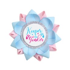 生日胸針 性別揭示派對胸章 紐扣, 20250422, 1個