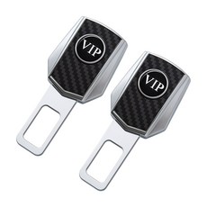 러너즈 안전벨트 클립 2개입 전차종 호환가능 연장클립 vip로고, 혼합색상, 1세트