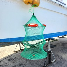 살림망 낚시꾼 어망 3단 프로 부력 와이어