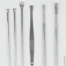 NR 귀이개 세트 귀후비개세트, 옐로우