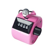 셀리빙 수동 카운터 계수기, 1개, 핑크