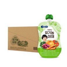 베베쿡 처음먹는 유기농 주스, 과일야채맛, 100ml, 70개