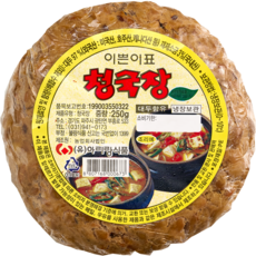 아리랑 식품 이쁜이 청국장 250g 10개입 1box, 10개