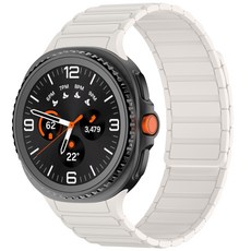 갤럭시워치 8 40mm 44mm 46mm 클래식 마그네틱 실리콘 스트랩 밴드, 스타라이트 스타라이트