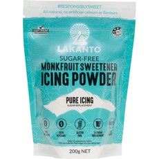 호주 라칸토 Lakanto Icing Powder 슈가프리 몽크프루트 스위트너 파우더, 2개, 200g