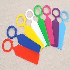 SolSun 걸이식 이름표 수목표찰, 녹색