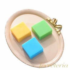 모스큐브 diy 몰드 석고방향제몰드 푸딩몰드 얼음몰드 레진아트틀 사각 푸딩몰드 틀 석고 방향제몰드 dew+962vv