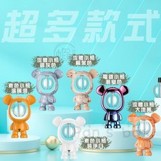 小熊自動噴香機KG640流體熊 精油擴香薰香機 定時香氛噴霧機, 漸變電鍍｜小熊款｜單主體，香薰油需另購