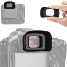 Soft Camera Eyecup Eyepiece Viewfinder Eyeshade for Canon EOS 6DM2 5DM2 6D 5D Mark II 90D 80D 77D 70, for Canon EOS R3