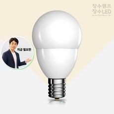 지금 필요한 장수램프 E17 크립톤 LED 소형다마 전구색 미니 5W 인지구 K31872EA, 본상품