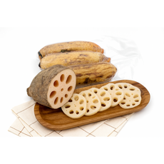 나물톡톡 연근 흙연근 슬라이스 채썬, 1개, 1kg