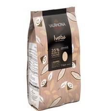 발로나 이보아르 35% 화이트 초콜릿, 1개, 3kg