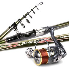 시마운트 스톰 서프 원투 낚시대 420 릴세트/원투대, 스톰 서프 원투낚시대