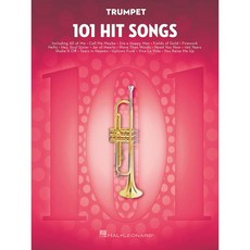 트럼펫 악보 송북의 히트곡 101곡 | 모든 레벨을 위한 솔로 인스트루멘탈 폴리오 올 오브 미 클락 업타운 펑크 쉐이크 잇 오프 롤링 인 더 딥 등 포함, 1개