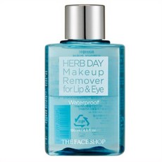 더페이스샵 허브데이 워터프루프 립 앤 아이 메이크업 리무버, 130ml, 3개