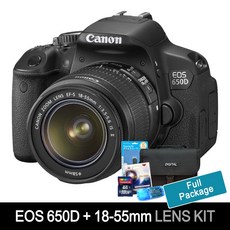 캐논 정품 EOS 650D+18-55mm 기본렌즈+32GB+여행용가방+UV필터+리더기+청소셋 풀셋트 k, 단품