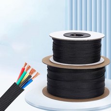 케이블 전선 정리 보호 망사튜브 슬리브 커버 8mm cra+9364eT, 1개