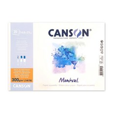 캔숀 몽발 수채화지 300g 낱장팩 20매(A4/A5/B5), A5(CA033-706/A5)