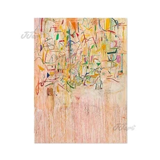 아니 액자 바다에 일몰 p 아이디어 캔버스에 유화 큰 수제 벽 예술 현대 가정 장식, 50x70cm unframed, unframe-1115（84）F, 1개