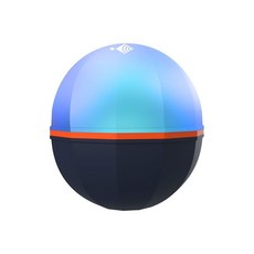 凌匯 高清可視水下探魚器 無線聲納找魚測魚器 釣魚探測器, 1個, 燈光版