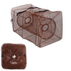 계곡 민물 저수지 노지 이중망 지퍼 통발 민물통발 게망 미꾸라지