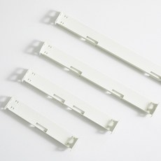 스피드랙 경량(1.6t) 연결 받침대 300~600mm 시리즈, 화이트 400mm, 1개