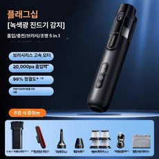 차량용 무선 핸디형 청소기 에어건 송풍기 강력 필터 먼지 흡입, 20000pa 100000rpm 5-in-1, 기본 모델명/품번