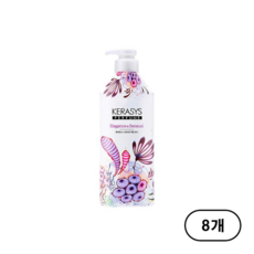 케라시스 퍼퓸 린스 엘레강스 앤 센슈얼, 8개, 980ml