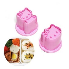 도시락 헬로키티 도시락메이커 야채모양틀