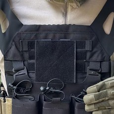 아웃도어랩 몰리 사각 패치 패널 10x10 가방 조끼 와펜 부착