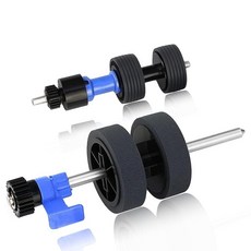 B12B819031 B12B819041 스캐너 교환 롤러 조립 키트 샤프트 포함 Epson DS-530 ES-400 ES-500W ES-865 FF-680W DS-530N, B12B819031 B12B819041 스캐너 교환 롤