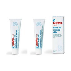 Gehwol 게볼 메드 살브 크랙 스킨 크림 75ml 2팩