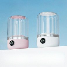 속옷세탁기 휴대용 무선 손빨래 세탁기 세탁컵 전용 기숙사 자동 캠핑용, A. 유광화이트+벚꽃가루팬티 세트