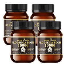 호주 네이쳐스영 프로폴리스 10000mg 함량 10배, 4개, 180정