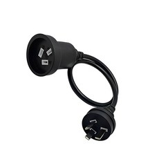 전기 자동차용 휴대용 Ev 액세서리 내구성 있는 AU 플러그 15A-10A 어댑터 20cm, 01 As Shown