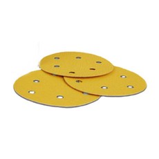 생활창고 샌드페이퍼 6H 125mm 100매입 320방 그라인더날연마페이퍼