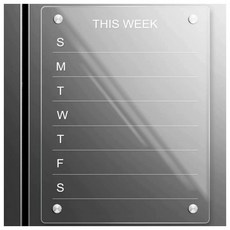 주간계획 자석 아크릴보드(보드마카 포함) 스케줄러 일정관리 메모보드, 주간계획 자석 아크릴보드(보드마카 포함) 스케줄러 일정