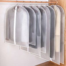 행거형 옷비닐커버 투명커버 수트보관 5p